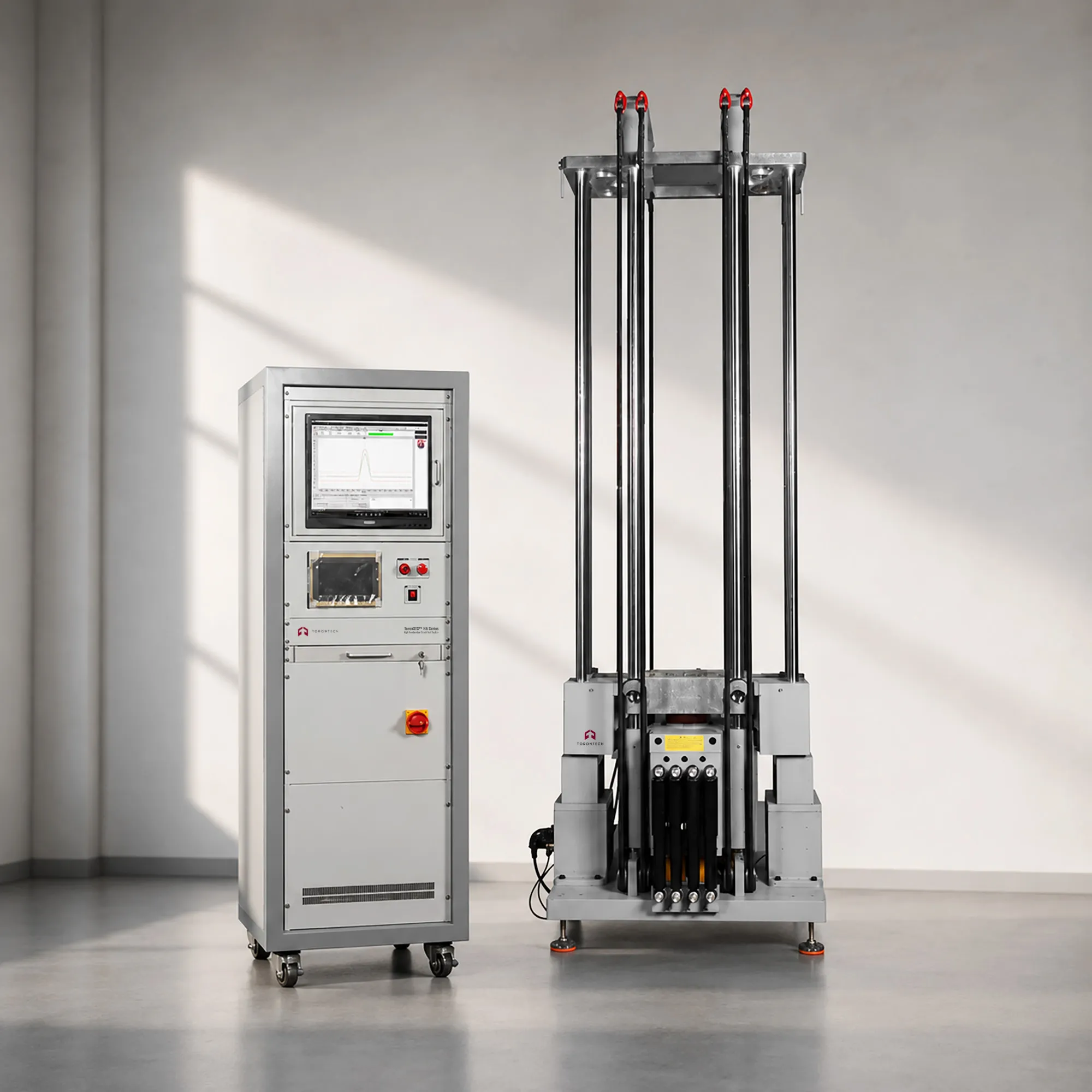 High Acceleration Shock Test System