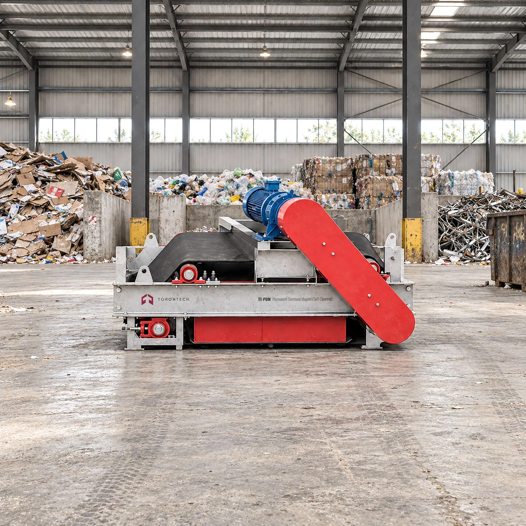 Shredder Residue Metal Recovery Line