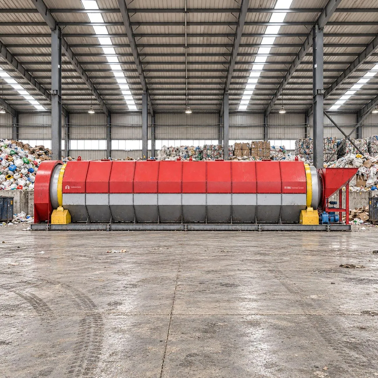 Automotive Shredder Residue (ASR) Pre-Sorting Line