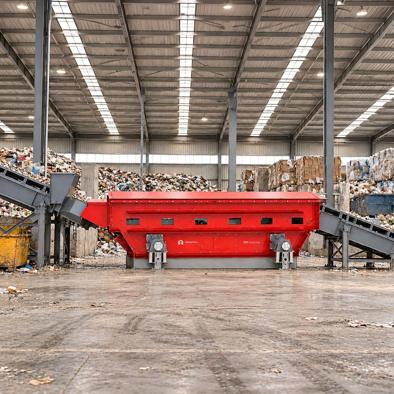 Automotive Shredder Residue (ASR) Pre-Sorting Line