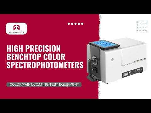 Preview image for the video "High Precision Benchtop Color Spectrophotometers - ToronSpec | Torontech.com".