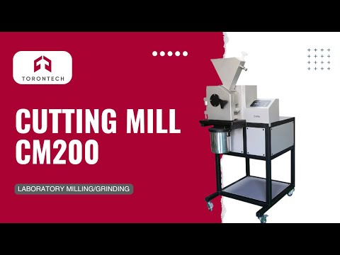 Preview image for the video "Cutting Mill CM200 - Preparing Samples for Heavy-metal-free RoHS and WEEE Tests | Torontech".