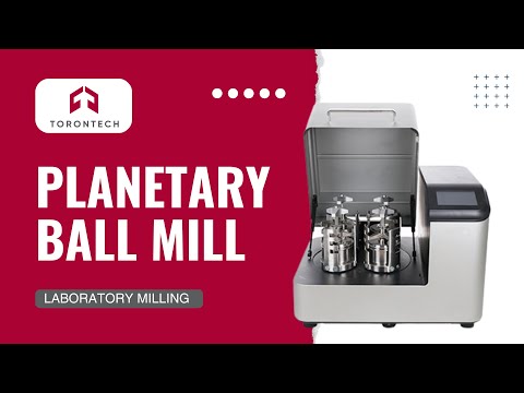 Preview image for the video "Planetary Ball Mill | Torontech".