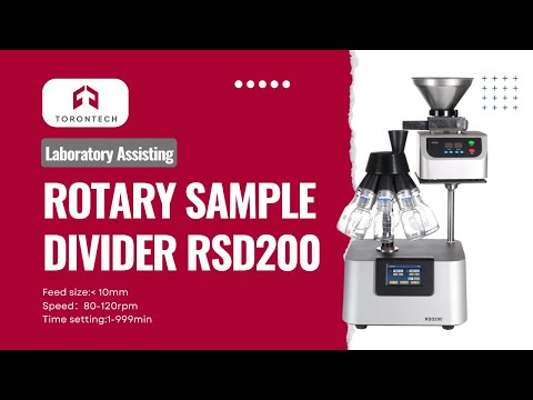 Preview image for the video "Rotary Sample Divider RSD200 | Torontech.com".
