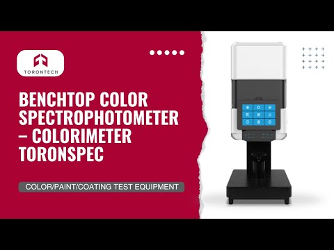 Preview image for the video "Benchtop Color Spectrophotometer – Colorimeter ToronSpec | Torontech".