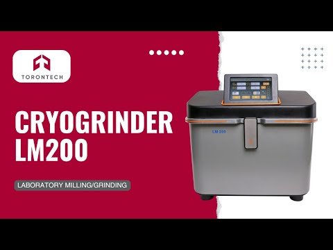 Preview image for the video "CryoGrinder LM200 | Torontech.com".
