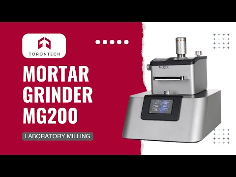 Preview image for the video "Mortar Grinder MG200 | Torontech - Innovative Technologies".