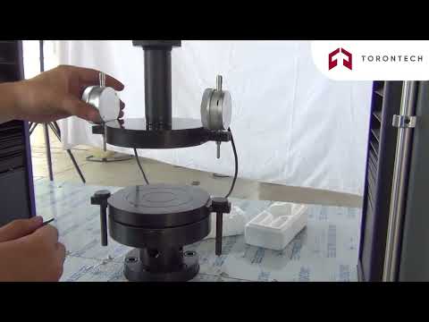 Preview image for the video "Compression Test - 100kN UTM - Universal Testing Machine TTM-100".