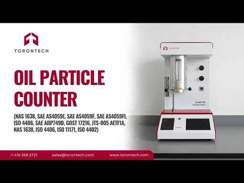 Preview image for the video "Oil Particle Counter (OPC) - ToronOPC™ 100 | Torontech".