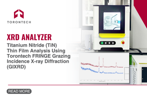 Titanium Nitride (TiN) Thin Film Analysis Using Torontech FRINGE Grazing Incidence X-ray Diffraction (GIXRD)