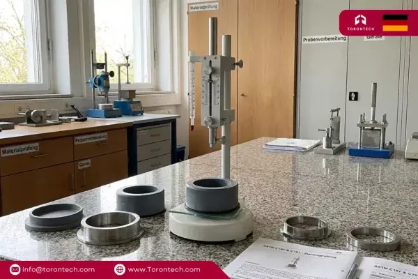 Vicat Apparatus in Germany for ASTM C187 and ASTM C191 Cement Setting Time Testing