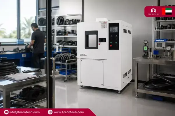 Stop Ozone Cracking Before Rubber Ships: Ozone Test Chamber in UAE