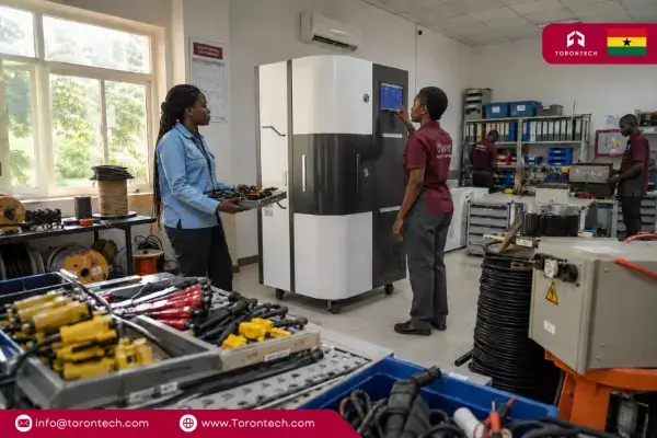 Xenon Test Chamber in Ghana for Sun, Humidity, and Dust