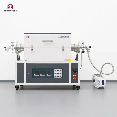3-Zone Split Tube Furnace 1200°C – TT-TF3Z-168-1200