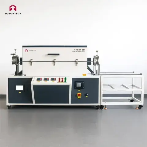 3-Zone Tube Furnace 1200°C – TT-TF3Z-130-1200