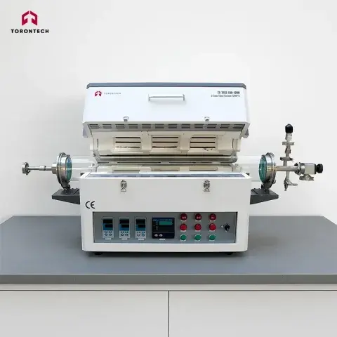 3-Zone Tube Furnace 1200°C – TT-TF3Z-130-1200