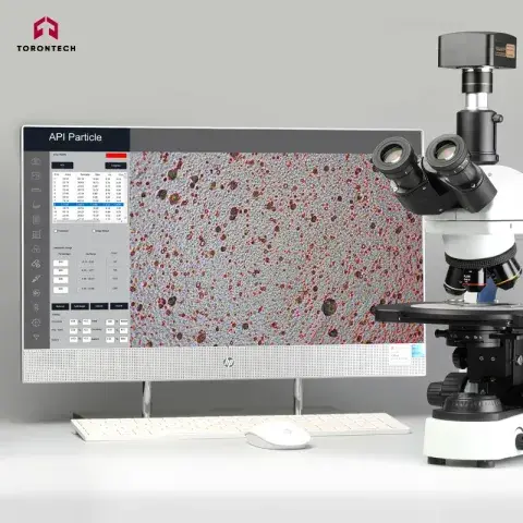 Automated Pharma API Particle Size & Distribution Analysis Software ToronPh-Pro™