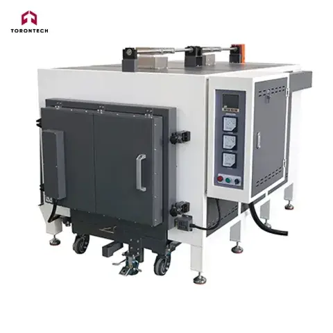 Bogie Hearth Manual Trolley Furnace TT-BHF-290-1300