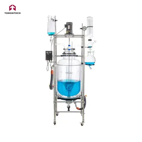 Pilot-scale Jacketed Glass Reactor
