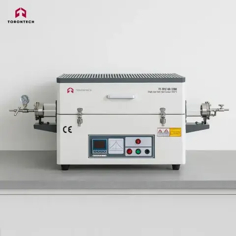 Single Zone Split Tube Furnace 1200°C - TT-TF1Z-60-1200