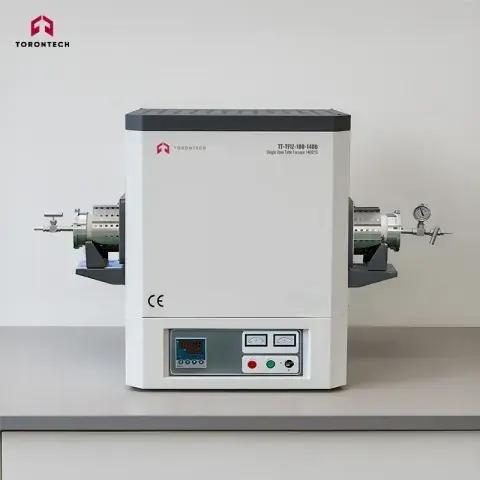 Single Zone Tube Furnace 1400°C - TT-TF1Z-100-1400