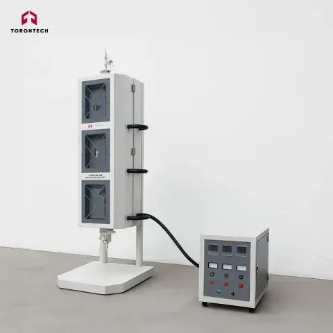 Vertical 3-Zone Tube Furnace 1200°C – TT-VTF3Z-60-1200