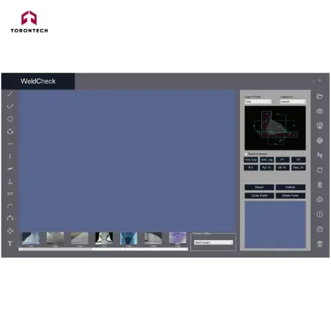 Weld Penetration System and Image Analysis Software ToronW™