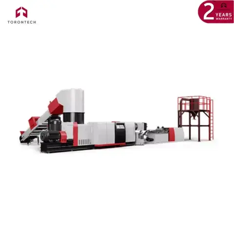 Single Stage Cutter Compactor Pelletizing Line