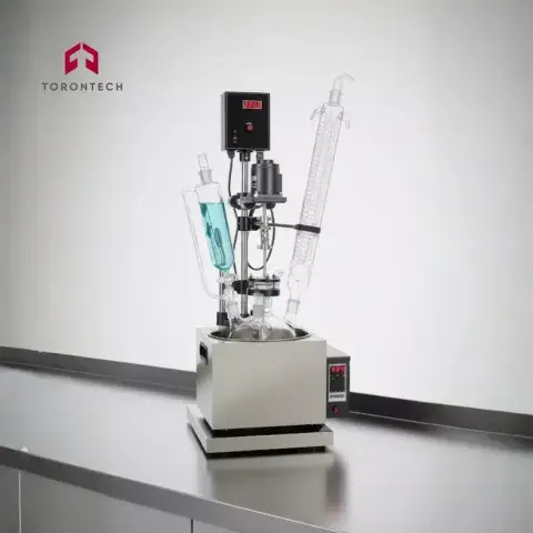 Desk-top Single-layer Glass Reactor