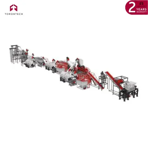 Waste appliances washing and recycling machine