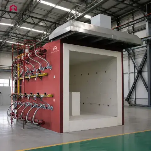 Vertical Furnace for Fire Resistance Testing of Fire Doors, Rolling Shutters, and Fire Dampers