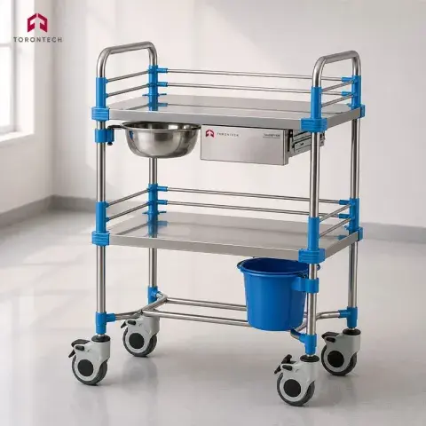 Treatment Cart (Stainless Steel)