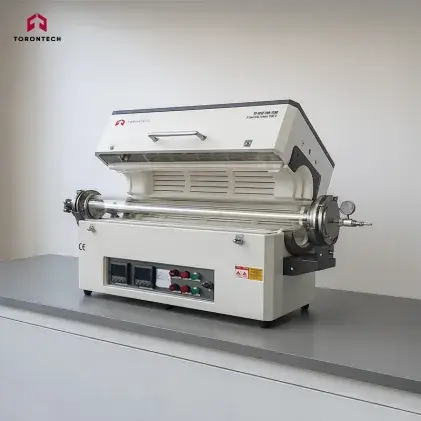 2-Zone Tube Furnace 1200°C – TT-TF2Z-100-1200