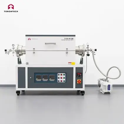 3-Zone Split Tube Furnace 1200°C – TT-TF3Z-168-1200