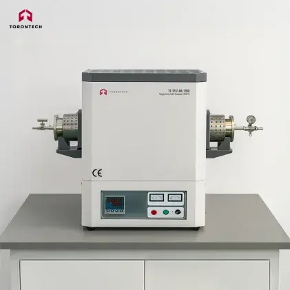 Single Zone Tube Furnace 1700°C - TT-TF1Z-60-1700