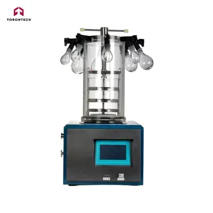Top Press With Multi-Manifold Vacuum Freeze Dryer