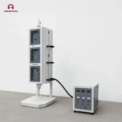 Vertical 3-Zone Tube Furnace 1200°C – TT-VTF3Z-60-1200