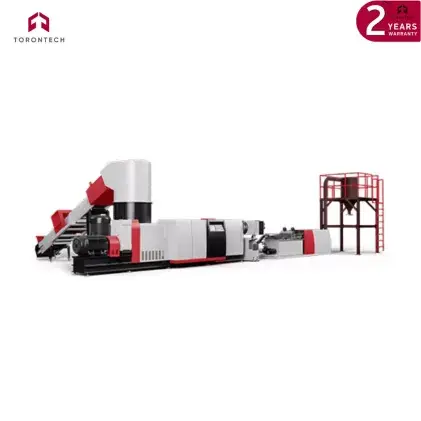 Single Stage Cutter Compactor Pelletizing Line