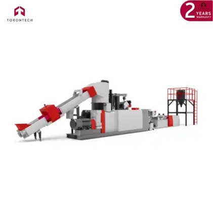 Excellent Degassing and Filtering Pelletizing Line