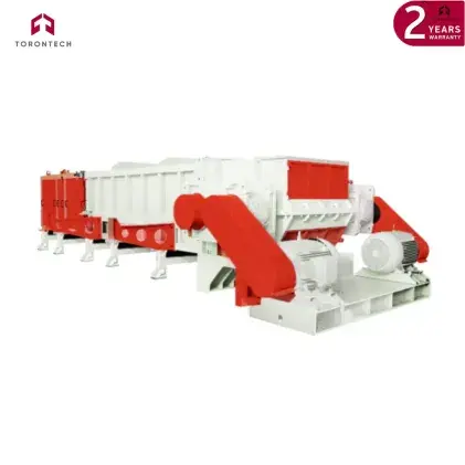 SHREDDER - SINGLE SHAFT PLASTIC SHREDDER FOR PIPE RECYCLING