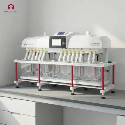 Dissolution Tester – 14 Station Manual Syringe System (New Generation)