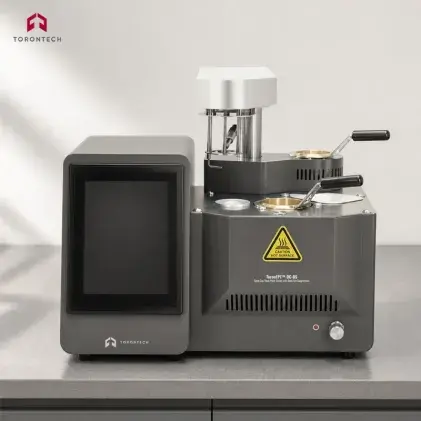 Open Cup Flash Point Tester with Dual Fire Suppression