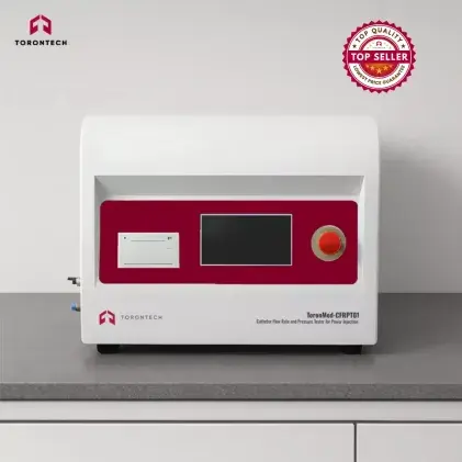 Catheter Flow Rate and Pressure Tester for Power Injection