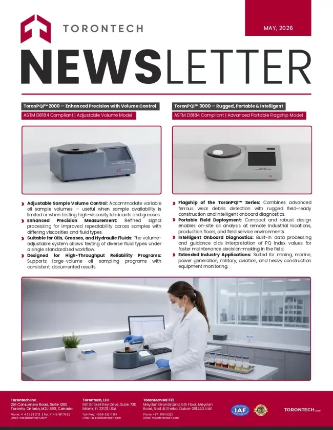 Precision Ferrous Wear Debris Monitoring